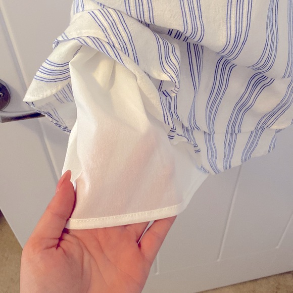 Adelyn Rae stripe ruffle sheàth dress - Picture 10 of 10